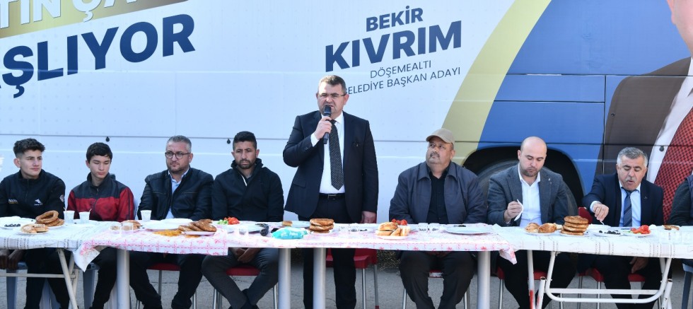 Bekir Kıvram’dan sanayi esnafına ziyaret