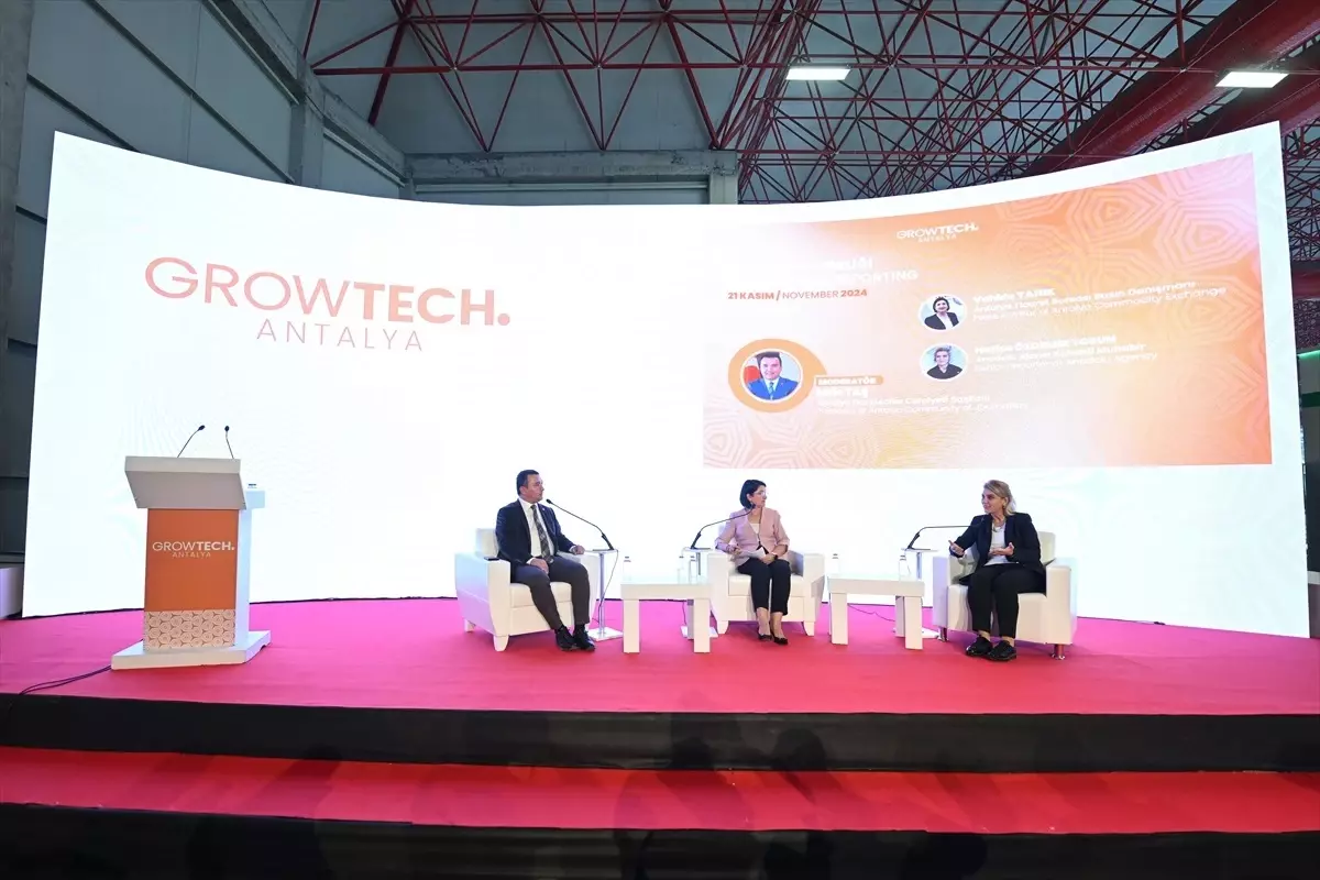 Growtech Antalya Tarım Fuarı'nda Tarım Muhabirliği Oturumu Gerçekleştirildi