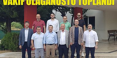 Antalyaspor Vakfı Olağanüstü Toplandı