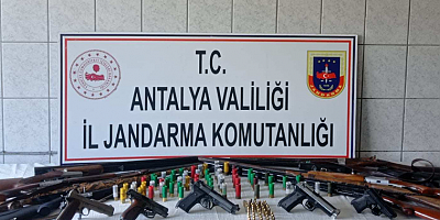 Jandarmadan Ruhsatsız Silah Operasyonu